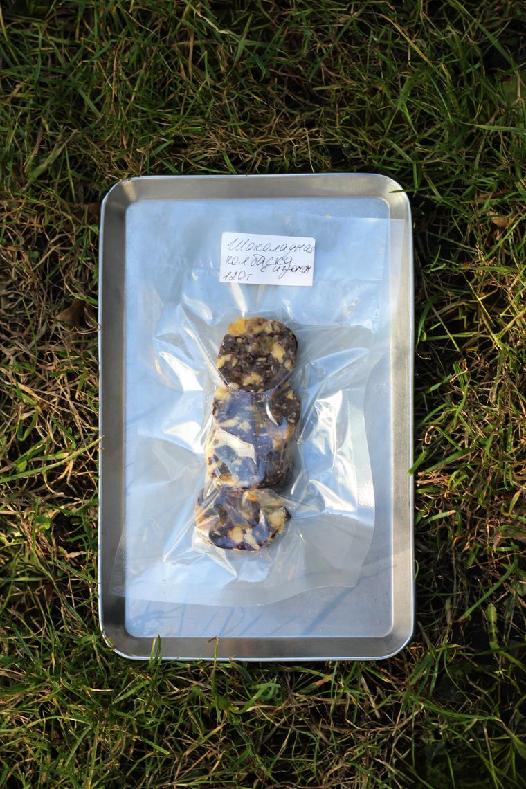 шоколадная колбаса из сета первый в космосе ресторан чайковский калининград 1